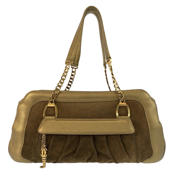 Cartier La Dona Leather Shoulder Bag