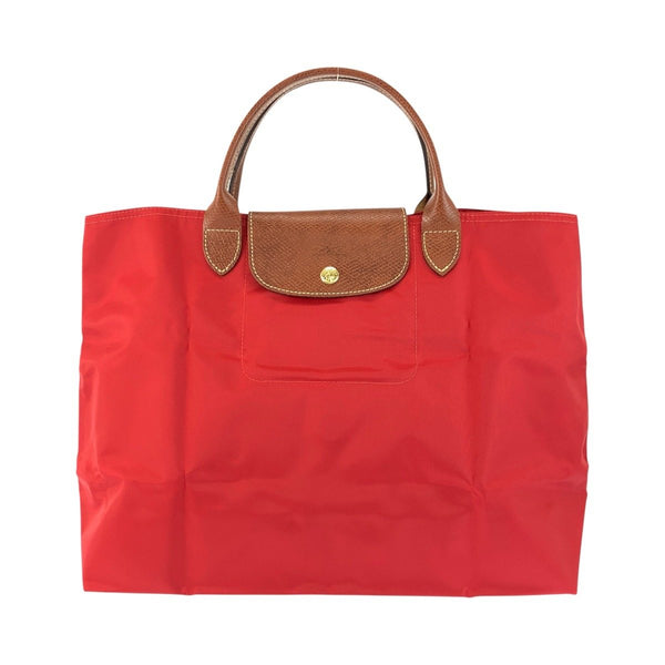 Longchamp Le Pliage Nylon Leather Handbag