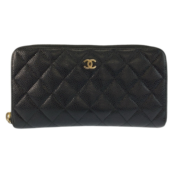 Chanel Matelasse Leather Long Wallet