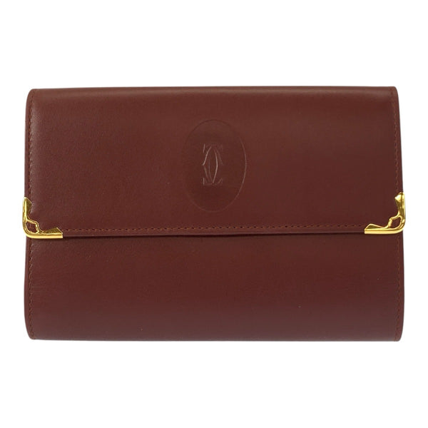 Cartier Must Line Leather Wallet
