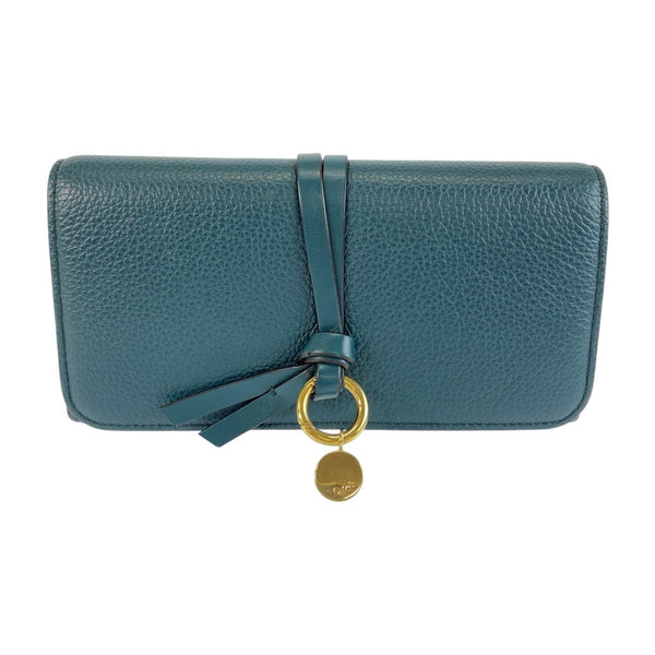 Chloe Alphabet Leather Long Wallet