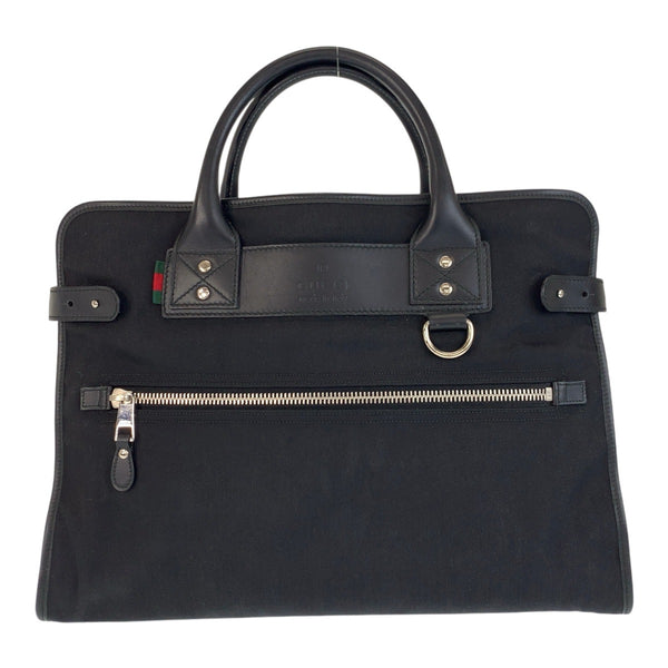 Gucci Nylon Leather Briefcase