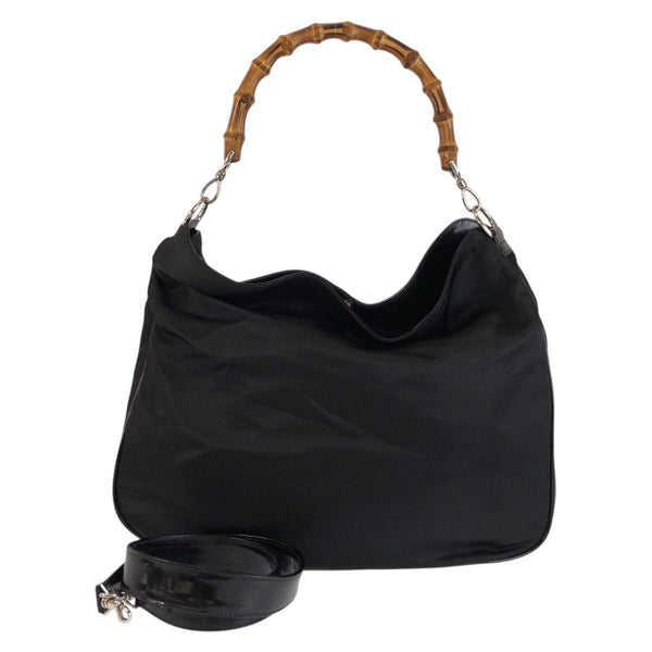 Gucci Bamboo Nylon 2way bag