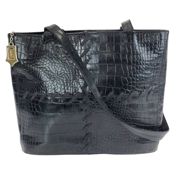 Yves Saint Laurent Embossed Leather 2way Bag
