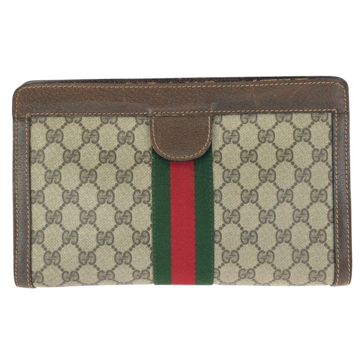 Gucci GG Supreme Clutch Bag