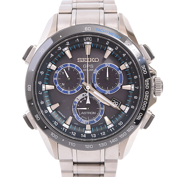 Seiko Astron Titanium Solar Black Dial 8X82-0AN0-1