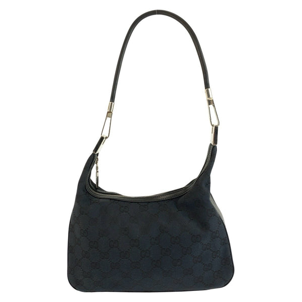 Gucci GG Canvas Leather Shoulder Bag