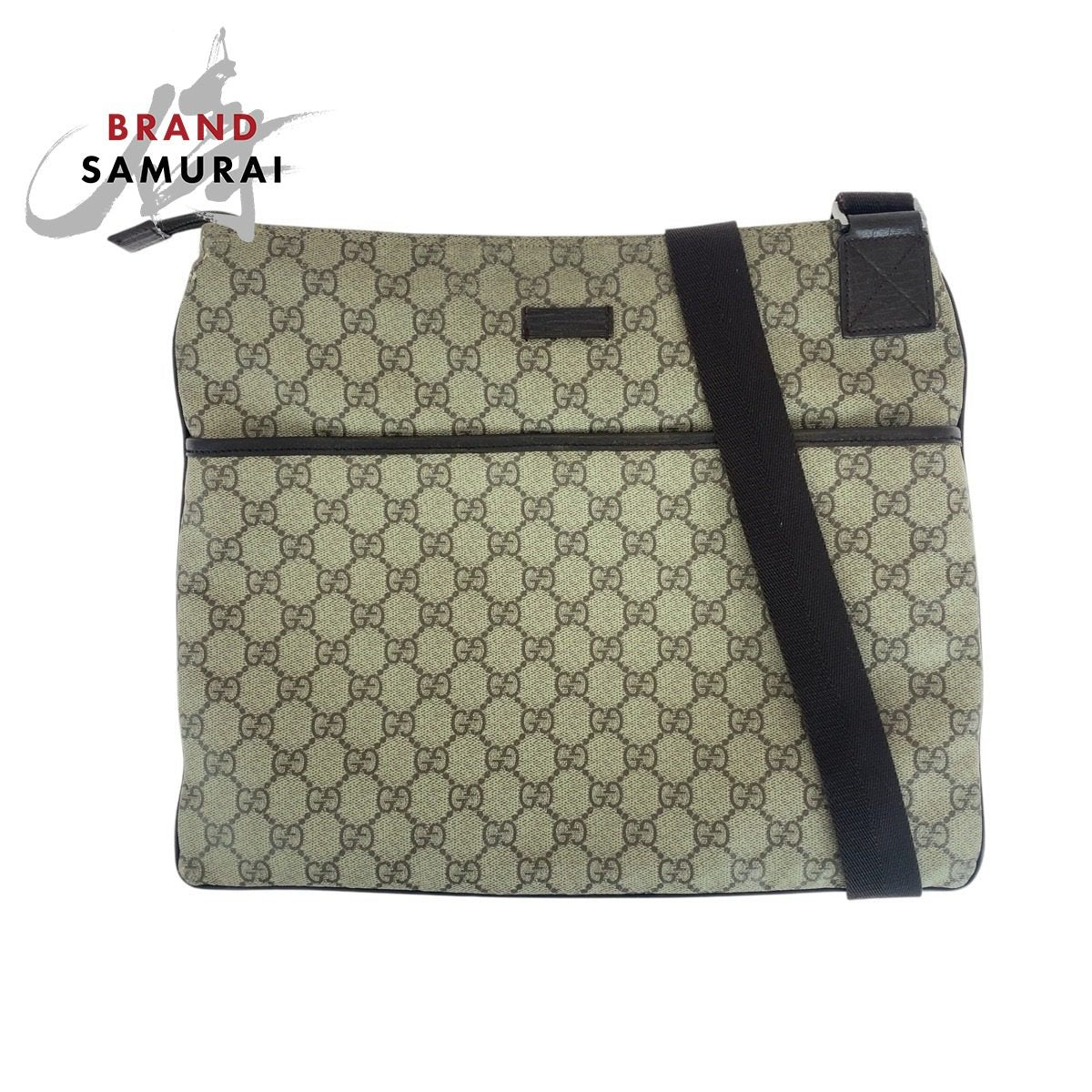 Gucci GG Supreme Leather Shoulder Bag