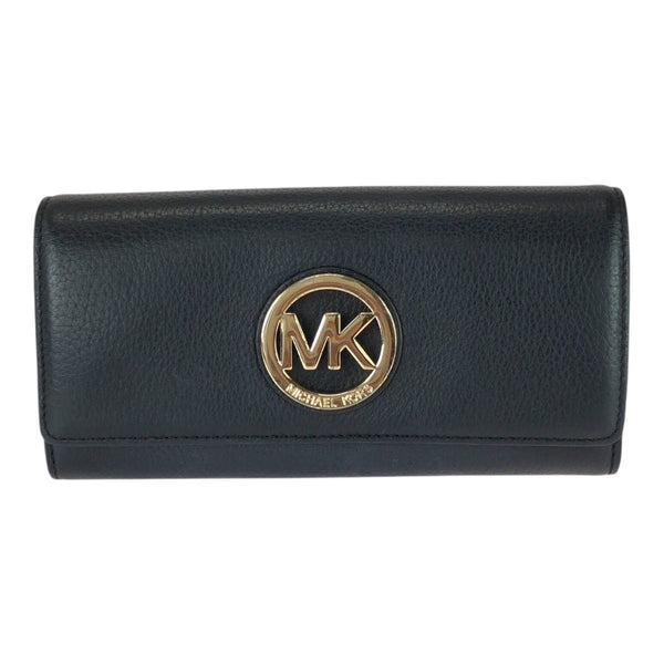 Michael Kors Fulton Leather Long Wallet