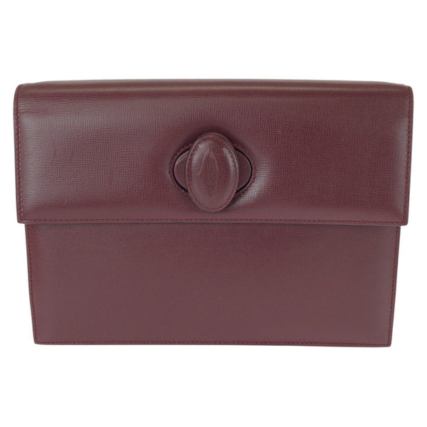 Cartier Must de Cartier Leather Clutch Bag