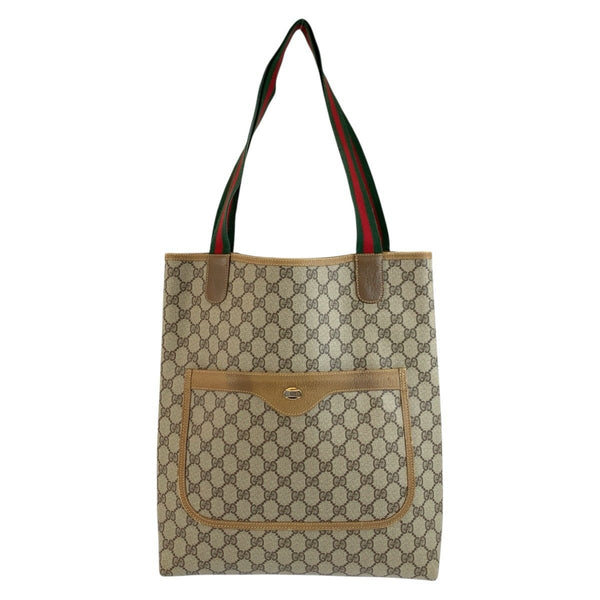 Gucci GG Supreme Canvas Tote Bag