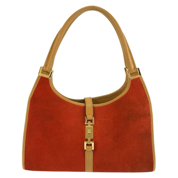 Gucci Jackie Suede Leather Handbag