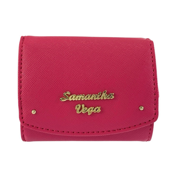 Samantha Vega Leather Compact Wallet