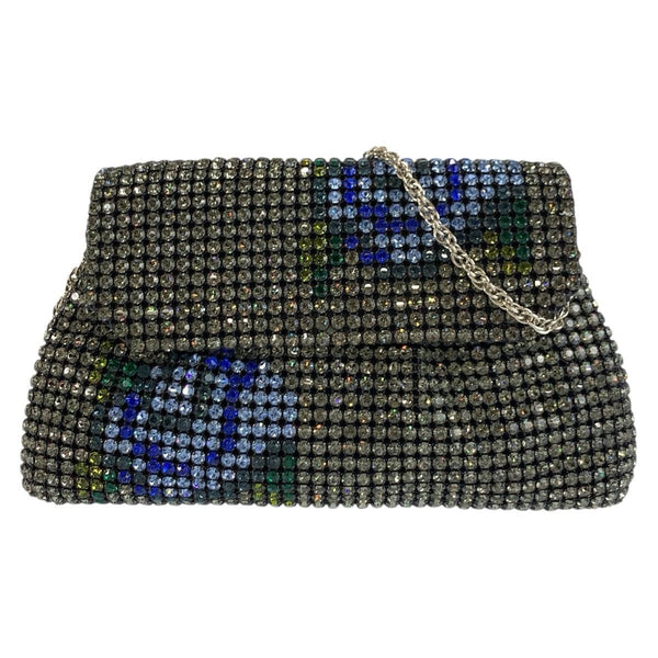 Bally Rose Sequin Chain Shoulder Bag