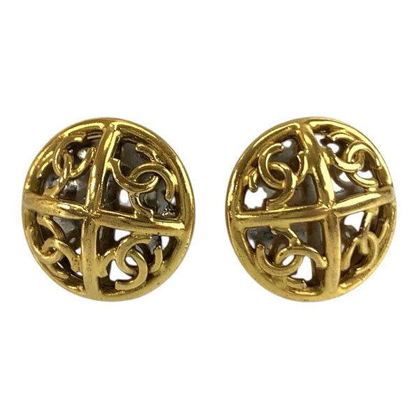 Chanel Coco Mark Clip Earrings
