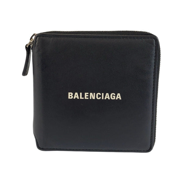 Balenciaga Leather Compact Wallet