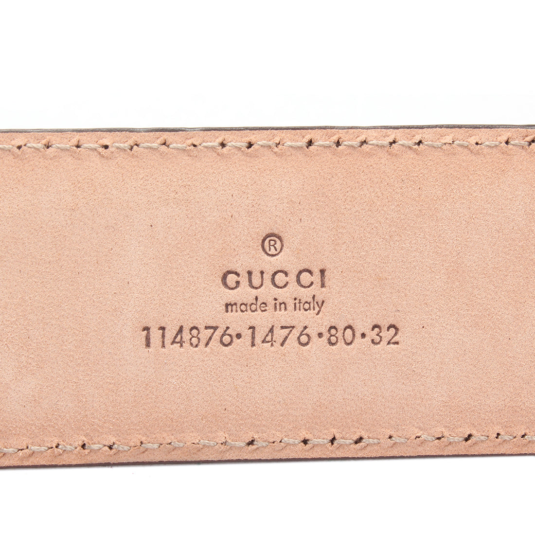 Guccissima Leather Belt