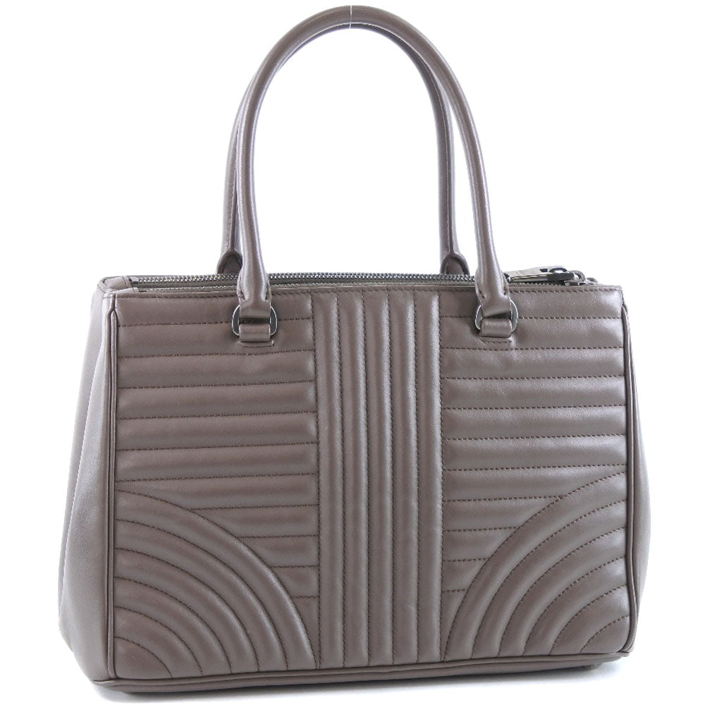 Prada 2WAY Shoulder Handbag 1BA863 Gray