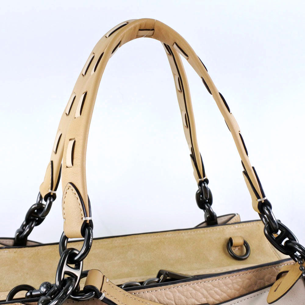 Coach Dreamer 36 Suede Calf Handbag 69613