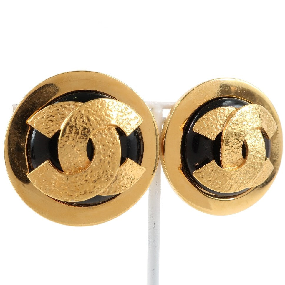 Chanel Gold Plated Earrings