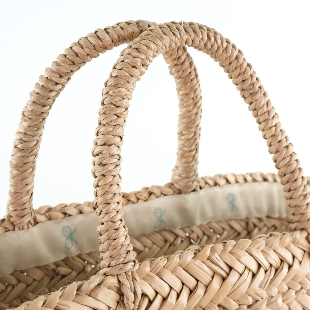 Anya Hindmarch Raffia Handbag Beige