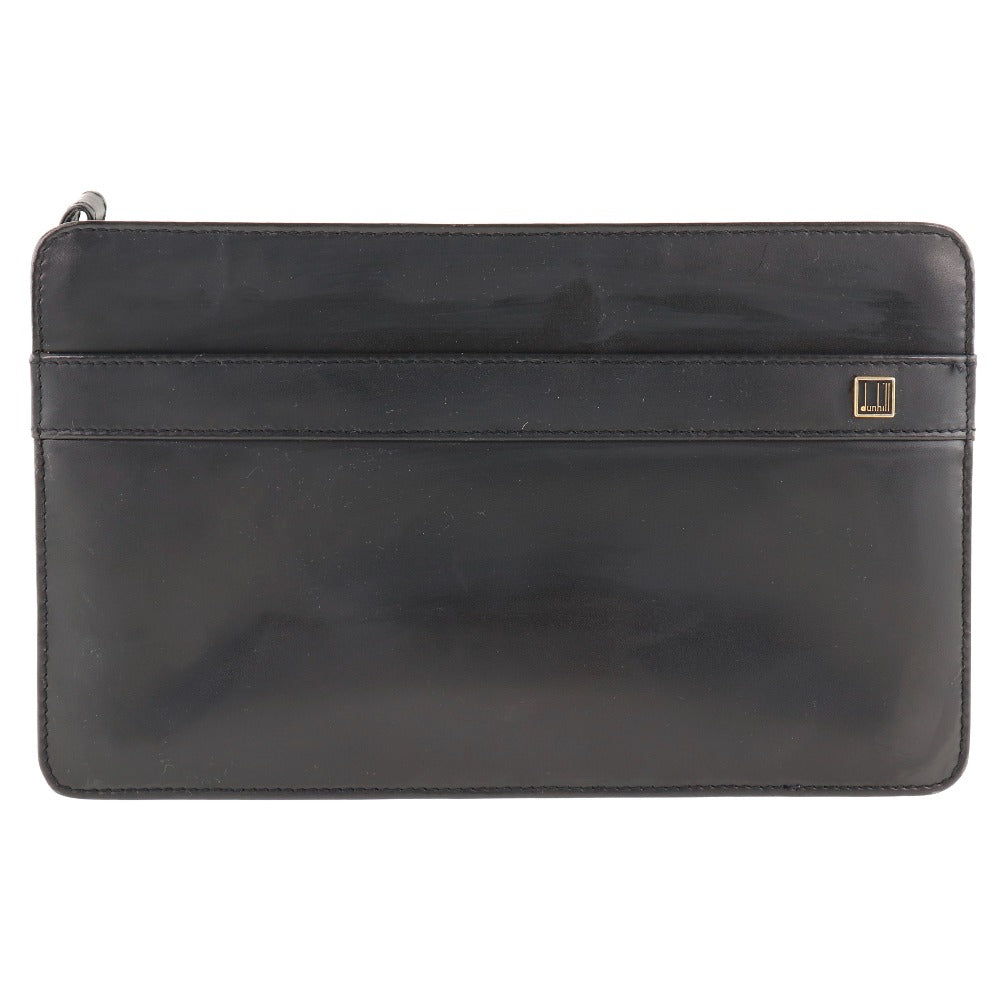 Dunhill Leather Clutch Bag Black