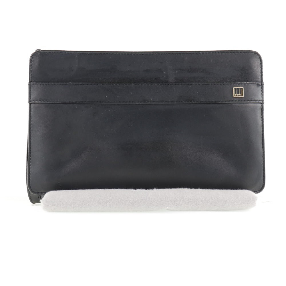 Dunhill Leather Clutch Bag Black