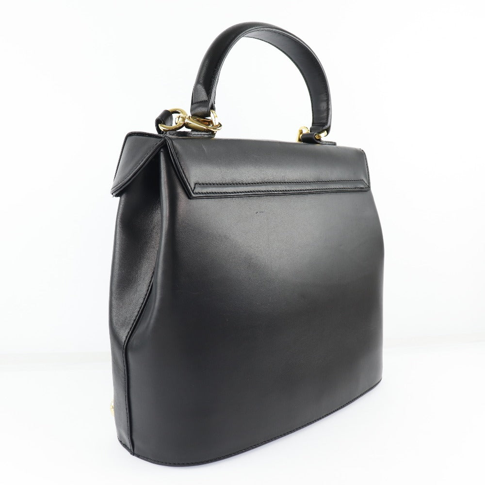 Salvatore Ferragamo 2WAY Shoulder Handbag Black