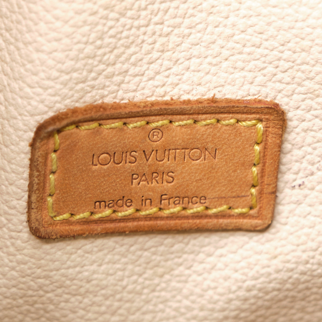 Louis Vuitton Monogram Spontini Canvas Handbag M47500 in Very Good Condition