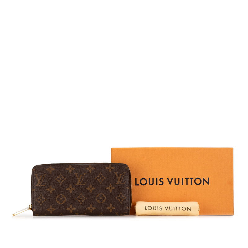 Louis Vuitton Monogram Zippy Wallet M41895 in Very Good Condition