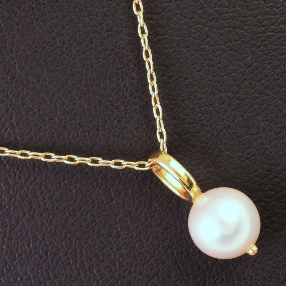 Tasaki Pearl Necklace K18 Yellow Gold