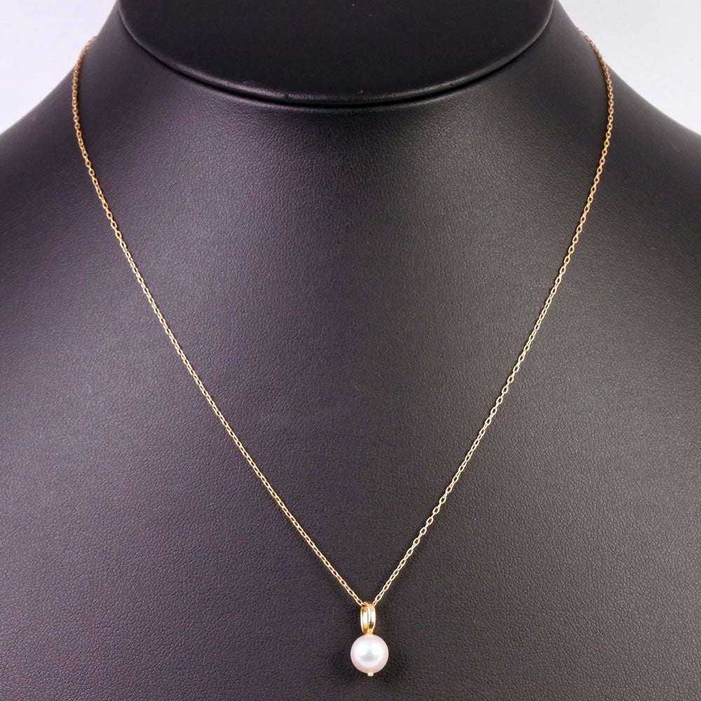 Tasaki Pearl Necklace K18 Yellow Gold