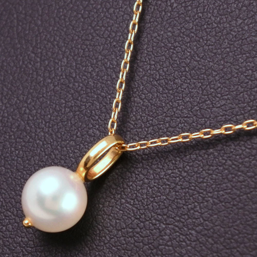 Tasaki Pearl Necklace K18 Yellow Gold