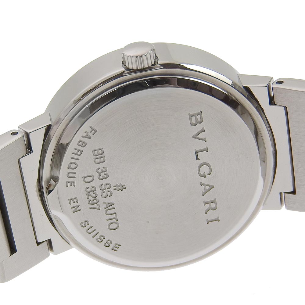 Bvlgari BB33BSS Automatic Watch Stainless Steel