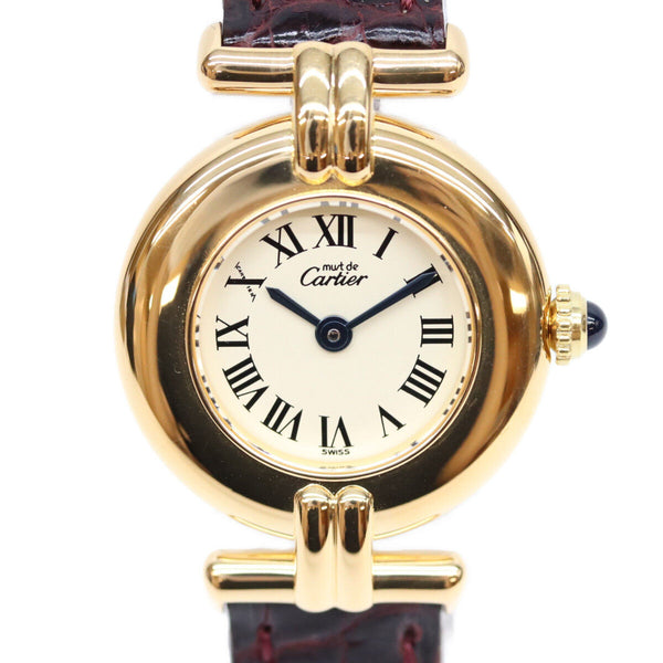 Cartier Must Colisee Vermeil Ag925 Quartz
