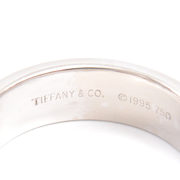 Tiffany & Co Atlas 3P Diamond Ring 750WG 11.5