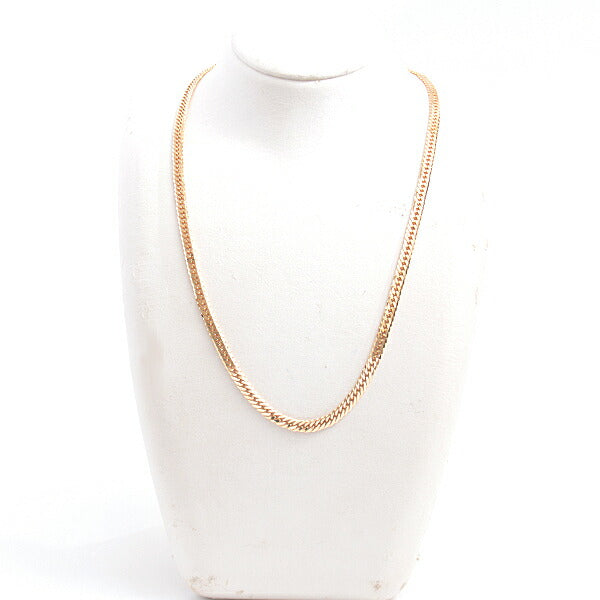 K18 6-Sided Double Necklace Yellow Gold in Great Condition