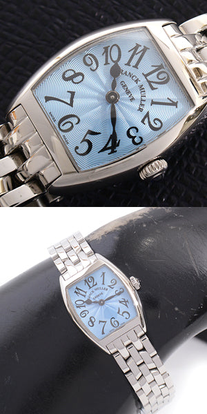 Franck Muller Ladies Tonneau Curvex Quartz Watch 2252QZ