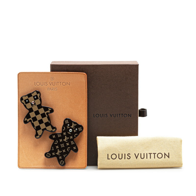 Louis Vuitton Monogram Brooch Set M64939