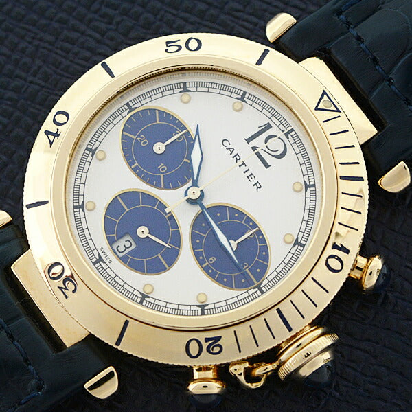 Cartier Pasha 38 Chronograph Quartz Watch W3000951