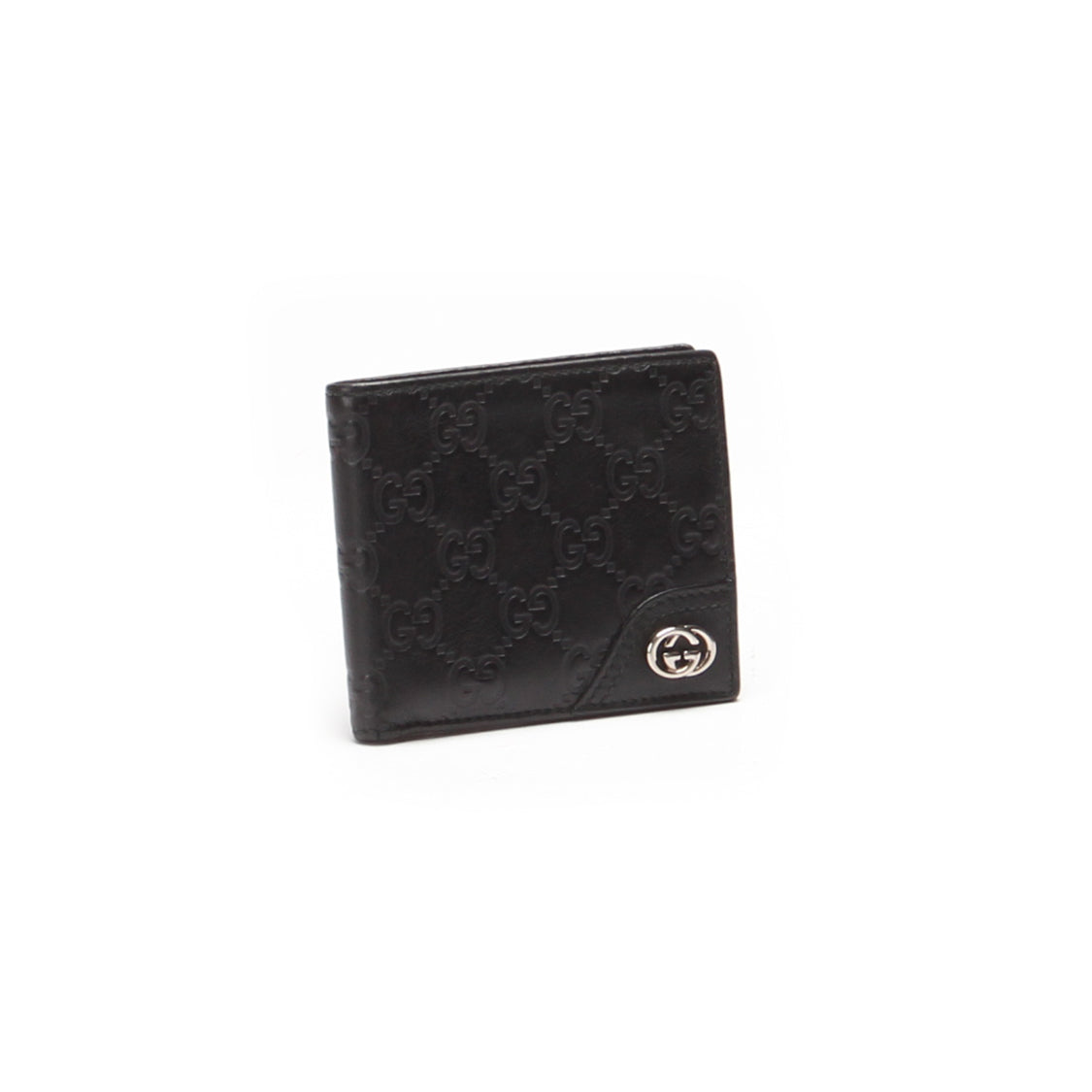 GG Signature Small Bifold Wallet 181674