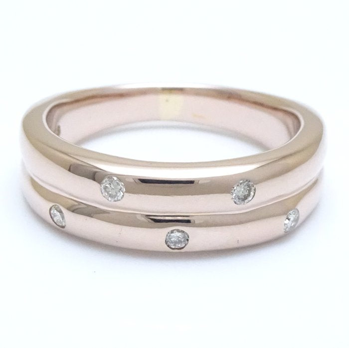 Diamond Ring K18PG Pink Gold