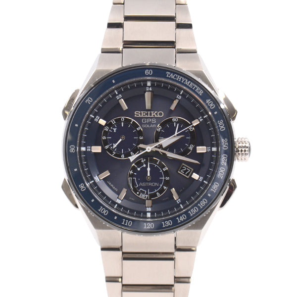 Seiko Astron Executive Line Solar Titanium Watch SBXB127