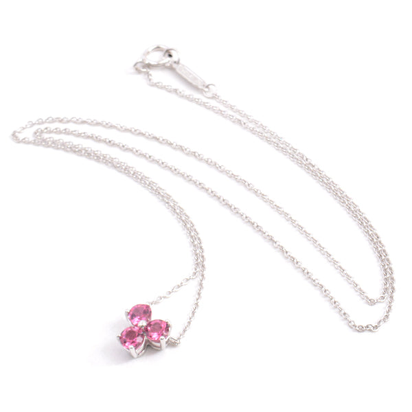 Tiffany & Co White Gold Tourmaline Necklace