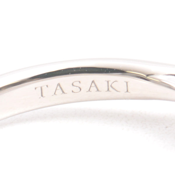 Tasaki PT950 Platinum Diamond Solitaire Ring in Great Condition