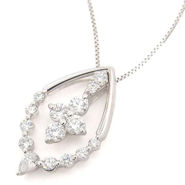 Southern Cross Diamond Necklace K18WG White Gold