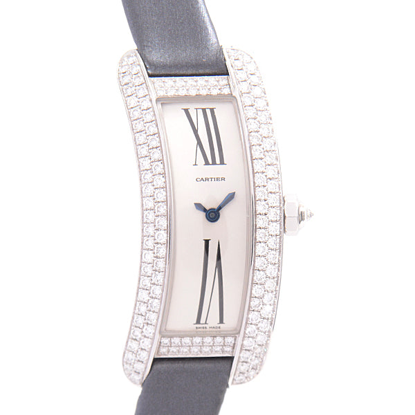 Cartier Tank S Diamond Bezel Quartz Watch WJ300950 in Great Condition