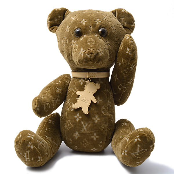 Louis Vuitton Monogram Doudou Teddy Bear 2021 in Pristine Condition