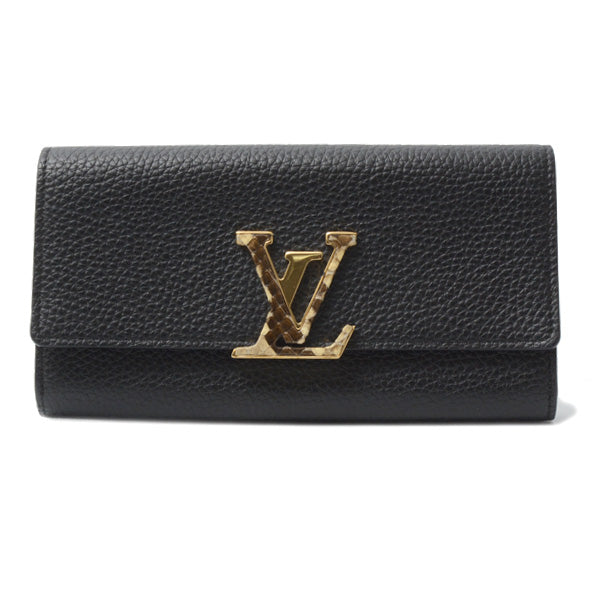 Louis Vuitton Capucines Long Wallet Taurillon Leather N90129