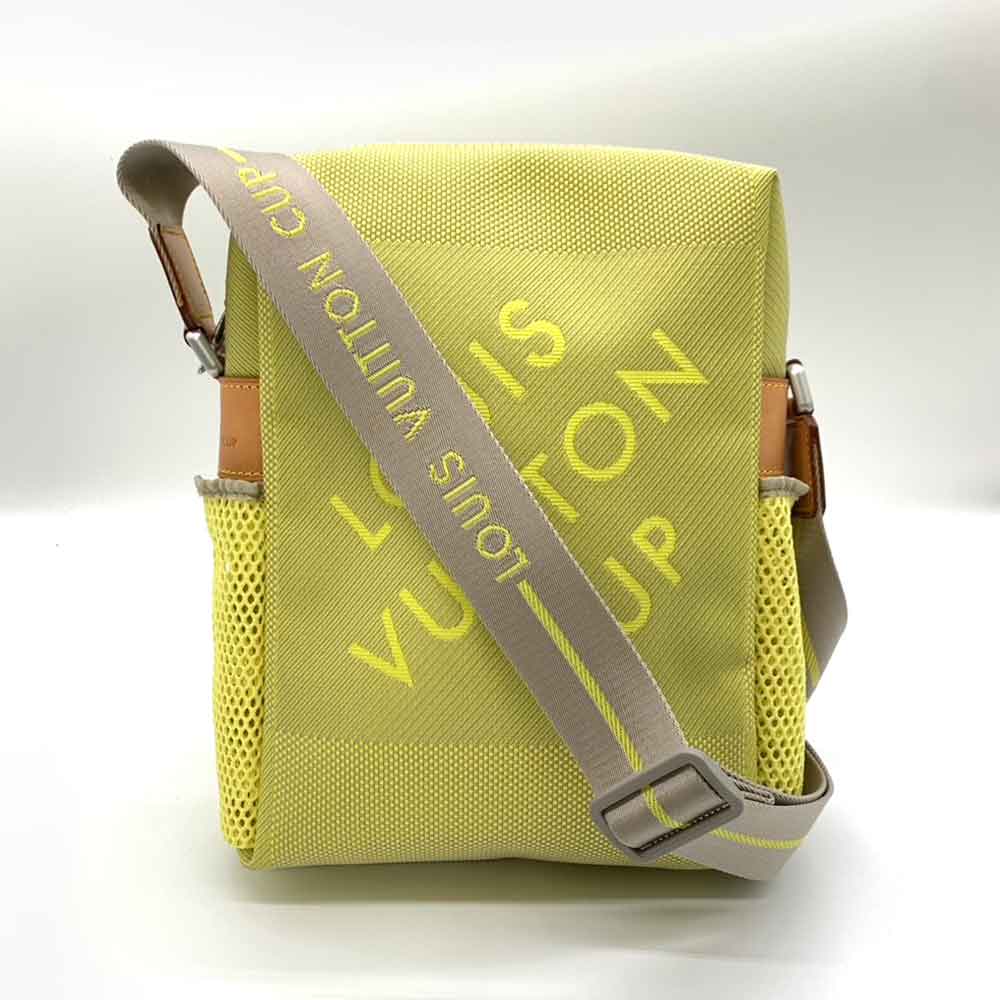 Louis Vuitton Weatherly Canvas Shoulder Bag M80636 in Excellent condition